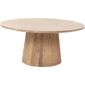 Giga Meubel Salontafel Salvador Naturel Rond 80cm