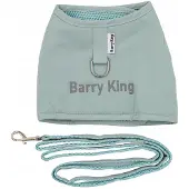 Barry King Hondentuigje met Lijn, Blauw, Maat M