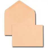 GPV Briefumschl„ge, C6, 114 x 162 mm, gummiert, hellbraun