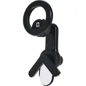 Tuniq Magnetische Telefoonhouder Auto - Schermhoek Houder - Sterke Magneet - 360° Draaibaar - Zwart
