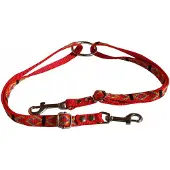 Sunka Dubbele Hondenlijn 1.5cm Breed, 45/72cm Lang