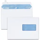 GPV Briefumschl„ge, C5, 162 x 229 mm, weiá, mit Fenster