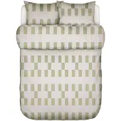 Marc O'Polo Dekbedovertrek Sverre Bright Pea Satijn-240 x 200 / 220 cm | Lits-Jumeaux