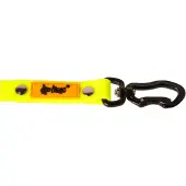 Dingo Flex Trainingslijn Geel 5m met Handvat - PVC