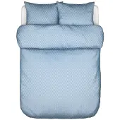 Marc O'Polo Dekbedovertrek Svea Calm Blue Satijn-260 x 200 / 220 cm | Extra Breed