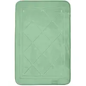 FLOOR Zachte 3D Schuim Badmat 50x76cm - Antislip & Sneldrogend - Groen