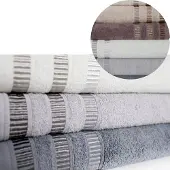 Faro 2x Luxe Katoenen Badlakens 70x140cm - Zacht & Absorberend