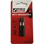 Pro Bity Udarowe HEX3 x 50 mm - 2 stuks