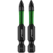 Dedra Slagmoer Bits PZ2x50mm 1/4" 2 st