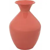 Atmosphera Roze Metalen Vaas Geëmailleerd Ø 25 x 37 cm voor Binnen