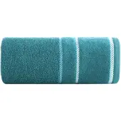 Eurofirany Donker Turquoise Handdoek 30x50 cm - Zacht Katoen