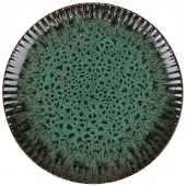 Lubiana Steengoed Malachit Cosmos Dessertbord 20,5 cm - Flessengroen
