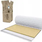 FDM Nakładka na materac 180x200 cm - Komfortowy topper lateksowy