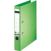 Leitz massief karton-ordner, 180 graden, DIN A4, 50 mm, lichtgroen