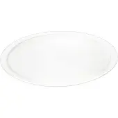Wilmax Porseleinen Pizzabord Rond 35,5 cm - Wit