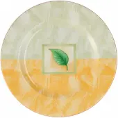 Lubiana Roma Porseleinen Dessertbord Groen Blad 19 cm