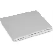 Eurofirany Basic Katoenen Hoeslaken 100x200cm Lichtgrijs - Ademend & Comfortabel