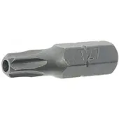 Rockforce Torx Bit T27H met Gat, 25mm, 1/4"