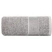 Eurofirany Seville Badhanddoek 70x140 cm Grijs Melange Katoen