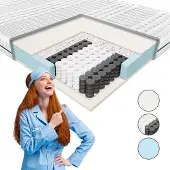 Janpol Wenus 80x200 cm pocketvering matras, 18 cm dik