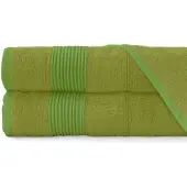 Darymex Luxe Bamboe Handdoek Moreno 70x140cm Groen - Zacht & Absorberend