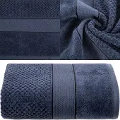 Eurofirany Luxe Katoenen Badhanddoek 70x140cm - Donkerblauw