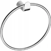 Omnires Saco Handdoekhaak - Chroom/Wit - SA54230CRB