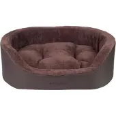 Amiplay Hondenmand Aspen L Ovaal Bruin - Comfortabel en Duurzaam