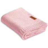 Sensillo Bamboe Babydeken Roze (100 x 80 cm)