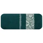 Eurofirany Turquoise badhanddoek 50x90 cm, 500 g/m², zacht katoen