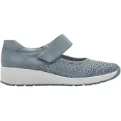 Jana 8-24664-42 Bandschoenen | Maat 38 Dames Blauw