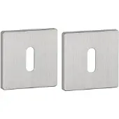 Aprile | Prestige Sleutelrozet | 52x52x5mm | Vierkant | Chroom geborsteld