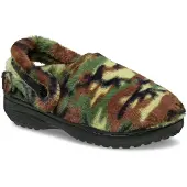 Crocs Classic Unfurgettable Clog Polyester Mix Heren Army Green Klompen