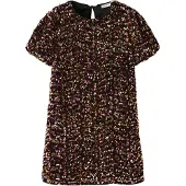 Name It Kids Jurk 'NKFRunica' goud / rose-goud / zwart