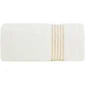 Eurofirany Lila Handdoek 30x50 cm - Lichtcrème, 500 GSM Katoen