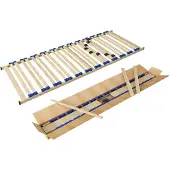 Molecule Rousseau lattenbodem ruby 70x200 cm kit houten bedbodem 24 latten