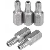 Richmann Torx Bit met Gat 10mm S2 Staal 30mm