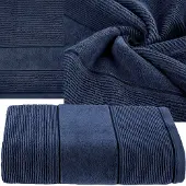 Eurofirany Zachte Katoenen Badhanddoek 50x90cm 500 GSM - Blauw