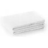 DecoKing Zachte Katoenen Badhanddoek 70x140cm Wit - Absorberend & Sneldrogend