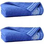 Zwoltex Egyptische Katoenen Handdoekenset 50x90 70x140 Blauw