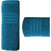 Greno Panama Handdoek 70x125cm Smaragd - Luxe Katoen
