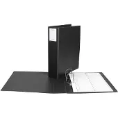 Biurfol Personeelsmap - 2 ringen, 6,5 cm vloerkleed, Zwart, A4