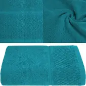 Eurofirany Turquoise Katoenen Handdoek 50x90 cm - Hoge Kwaliteit