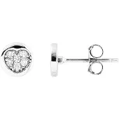 Diadema - Oorbellen - Wit - Love Jewelry Collectie