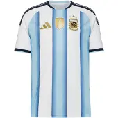 Adidas Tricot 'Argentina 26 Home' blauw / marine / goud / wit