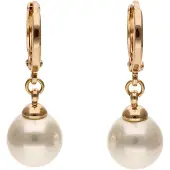 Gaya Oorbellen rose-goud / parelwit