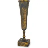 Artpol Retro Gouden Metalen Vaas Kelk - Stijlvolle Bloemendecoratie