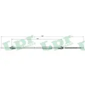 LPR C0709B Handremkabel