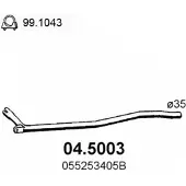 ASSO 04.5003 Voorpijp