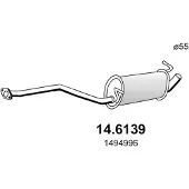 ASSO 14.6139 Uitlaat middendemper